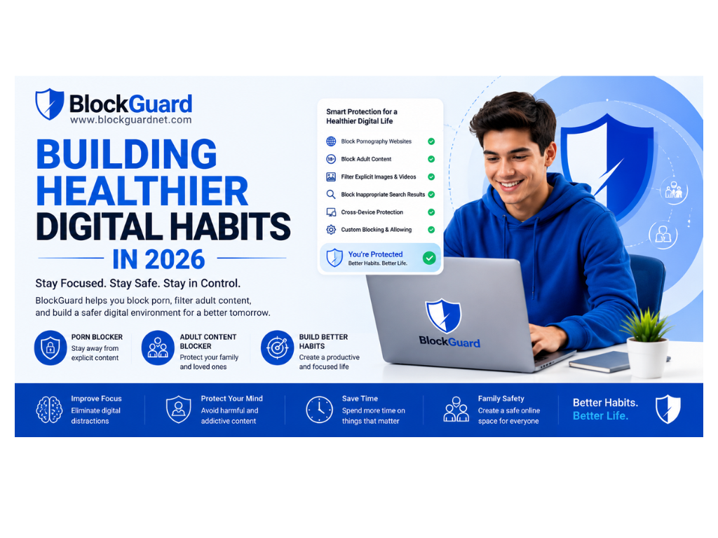 Building Healthier Digital Habits in 2026 with BlockGuard Porn Blocker and Adult Content Blocker